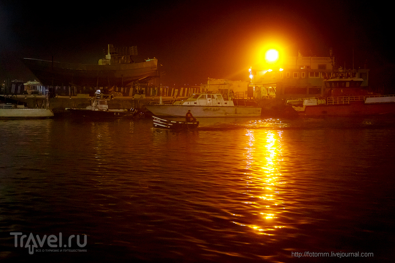 Марокко. Эссуэйра. Ночь в порту / Фото из Марокко