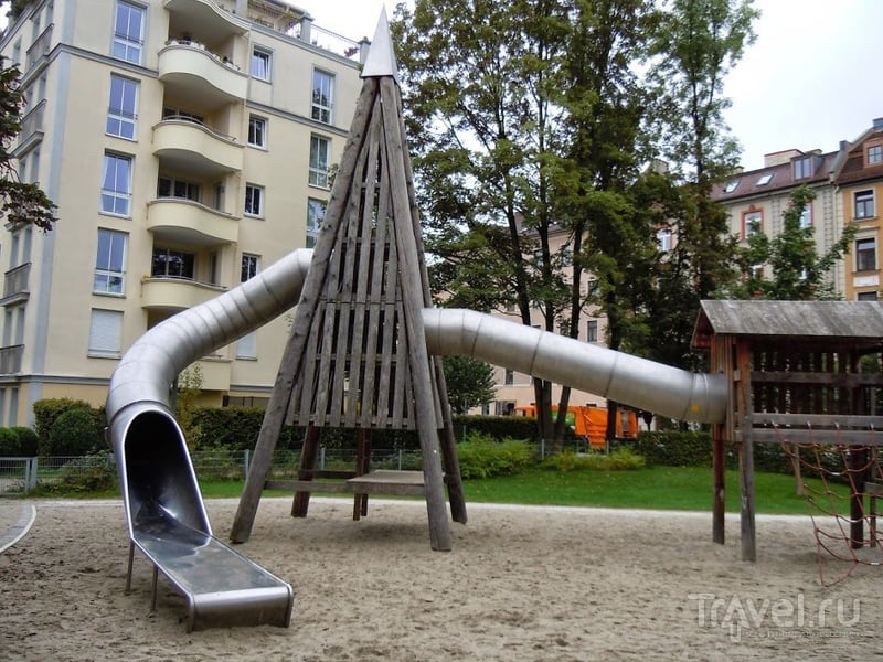 Детские площадки в Мюнхене / Германия
