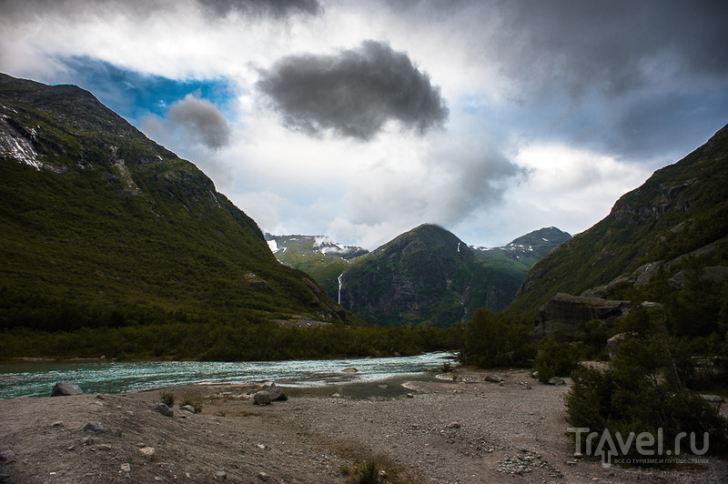 Ледник Бриксдаль / Фото из Норвегии