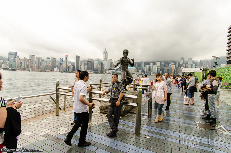 Гонконг. Набережная Цим Ша Цуй и Аллея звезд / Фото из Гонконга