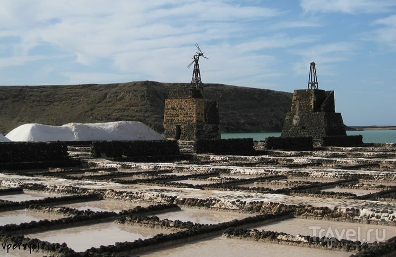 Las Salinas de Janubio (соляные пруды) в Ланзароте / Испания