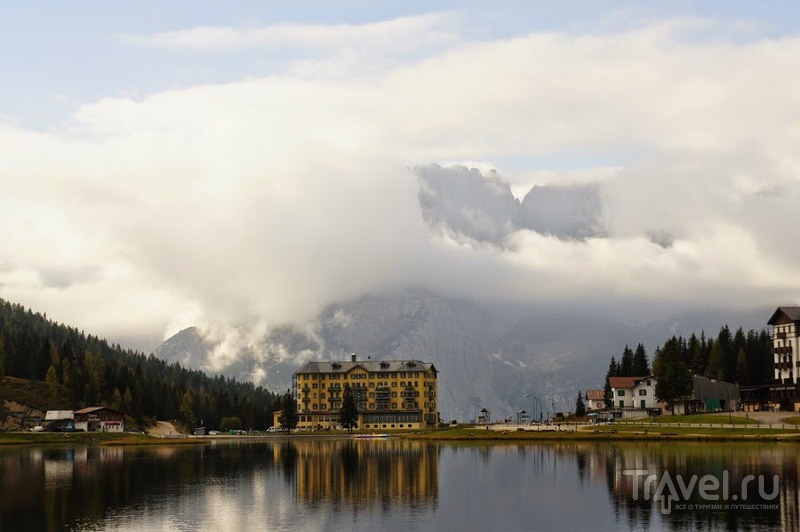 Südtirol, Indian Summer in the Dolomites. Хат Lavarella и Lagazuoi / Фото из Италии