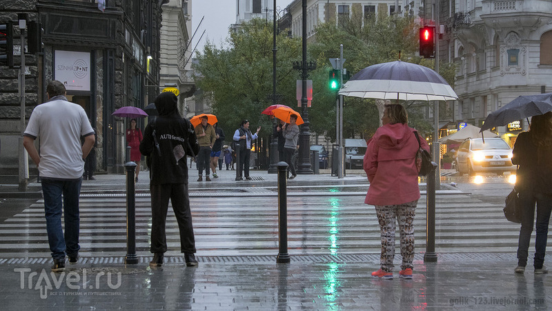 Будапешт под дождём / Венгрия