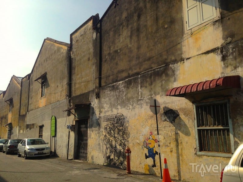 Джорджтаун, Пенанг. Оживающие стены / Малайзия