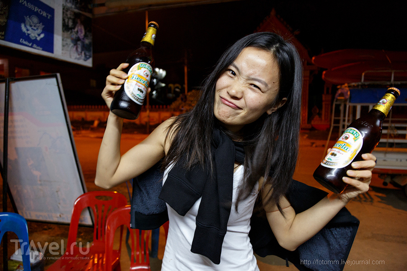 Наркостолица Лаоса, шары и пьянка с русскими и китаянкой / Фото из Лаоса