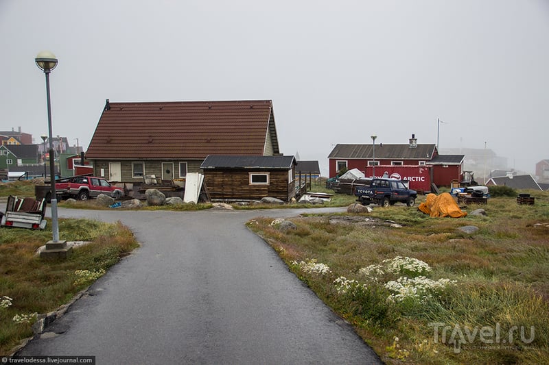 Илулиссат хмурый и повседневный / Фото из Гренландии