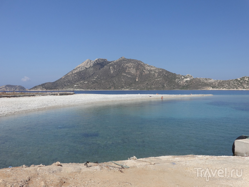 Остров Никурия. Тишина возле острова Аморгос / Греция