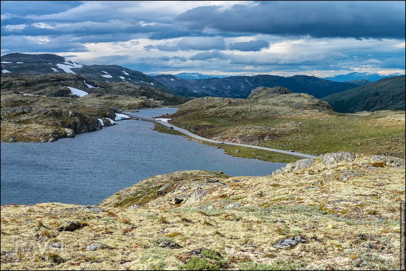 Around the Norge. Aurlandsvegen.   /   