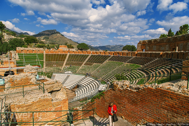 Греческий театр в Таормине / Фото из Италии