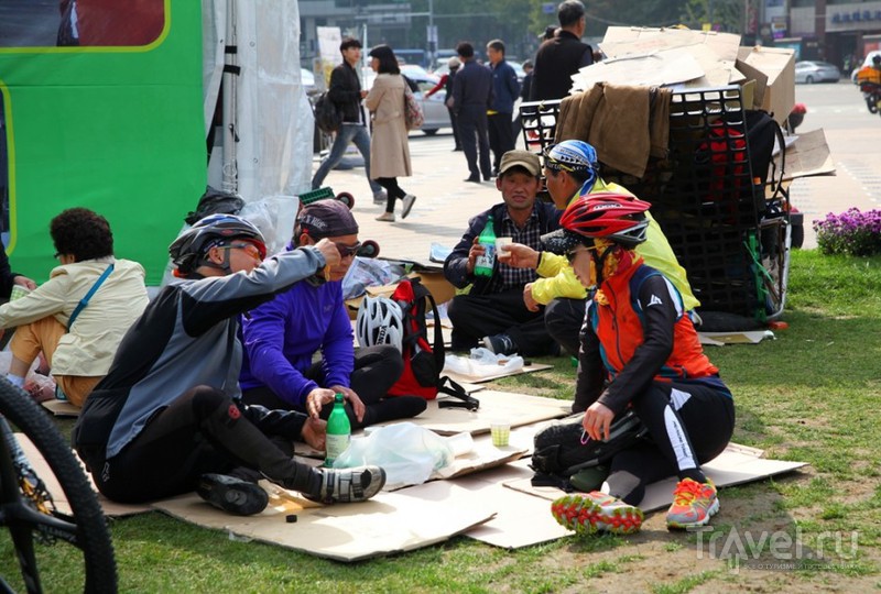 Рисовая ярмарка в центре Сеула / Южная Корея