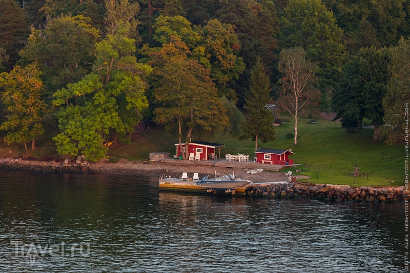 Швеция с борта морского лайнера / Фото из Швеции