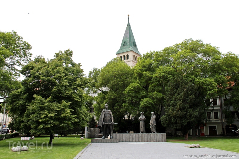 Интересные места Братиславы. Главная площадь и площадь СНП / Словакия