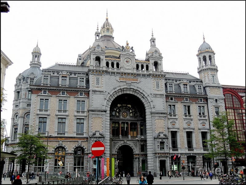Антверпен. Центральный вокзал / Фото из Бельгии