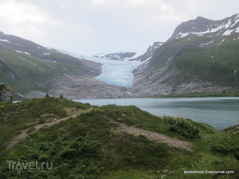 Ледник Свартисен / Фото из Норвегии