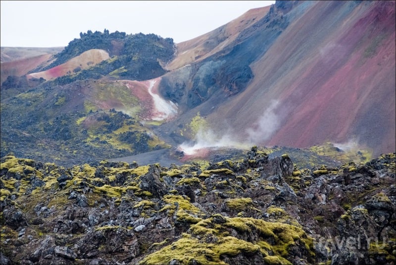 Исландия, цветная Ландманналойгар / Фото из Исландии