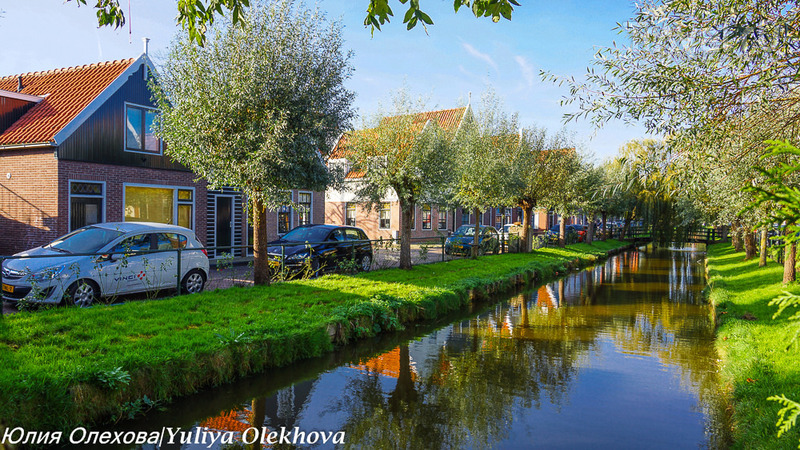 Рыбацкая деревушка Волендам / Фото из Нидерландов