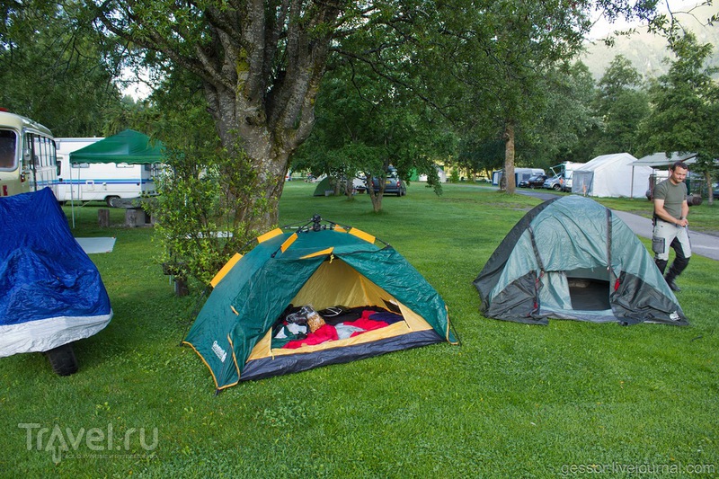 Кемпинг в Европе. Как это выглядит или жизнь в палатке / Испания