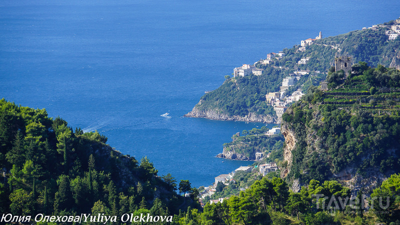 Равелло - между небом и землей, Амалфитанское побережье / Фото из Италии