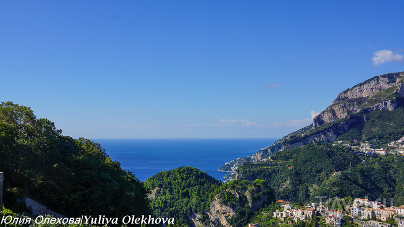 Равелло - между небом и землей, Амалфитанское побережье / Фото из Италии