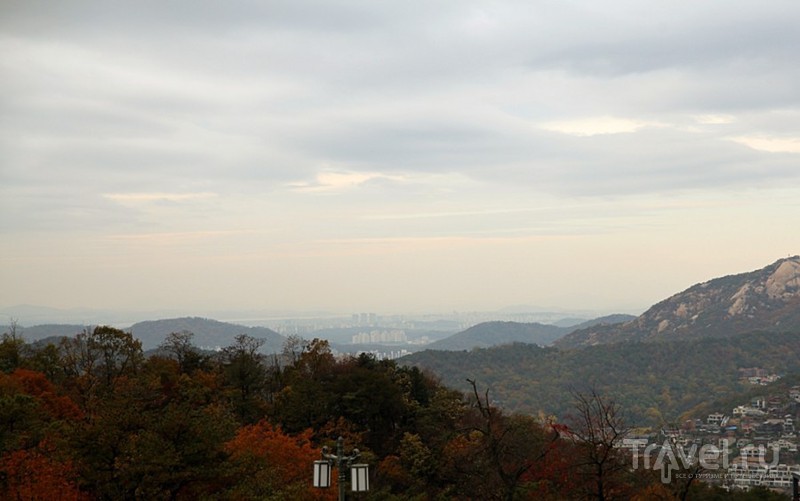 Взглянуть на осенний Сеул с высоты / Южная Корея