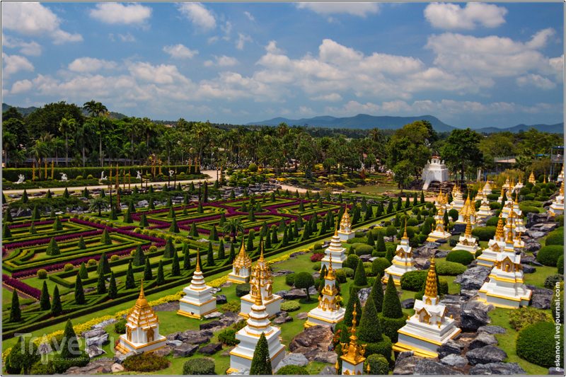 Тропический сад Нонг Нуч / Фото из Таиланда