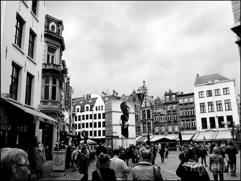 Антверпен. Handschoenmarkt / Фото из Бельгии