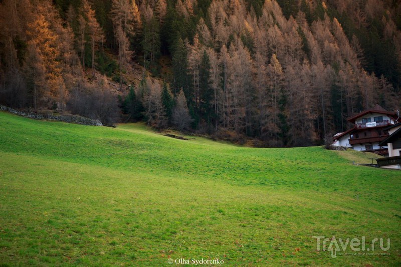 Долина Эцталь (Ötztal) в Австрийских Альпах / Австрия