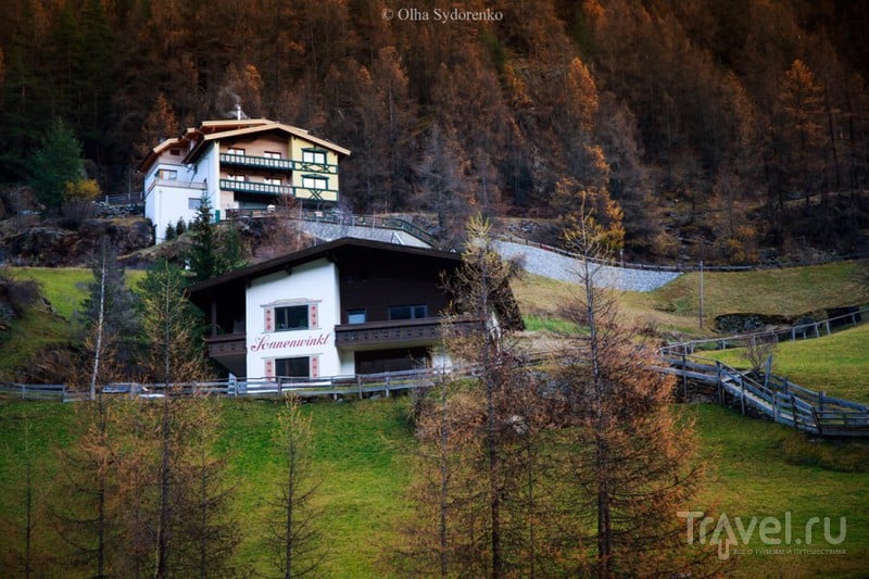 Долина Эцталь (Ötztal) в Австрийских Альпах / Австрия