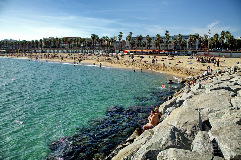 Пляж Барселонета / Фото из Испании