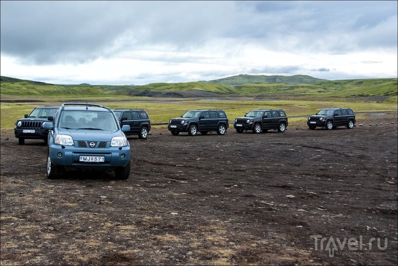 Лавовые поля Lakagigar / Фото из Исландии