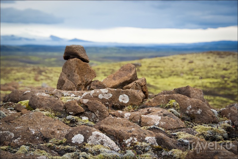 Лавовые поля Lakagigar / Фото из Исландии