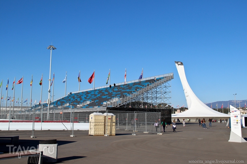 Олимпийский парк после Формулы 1 и спустя год после Олимпиады / Россия