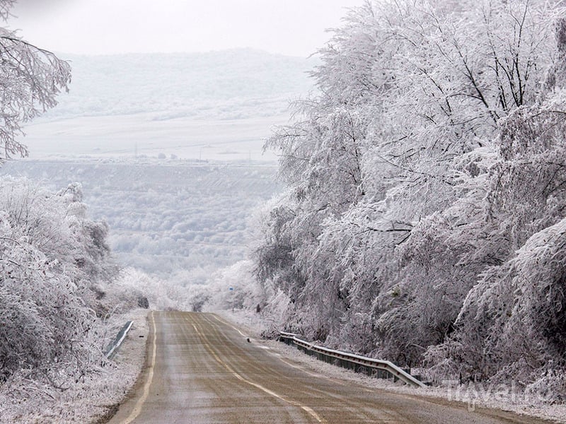 Зима на Северном Кавказе / Россия