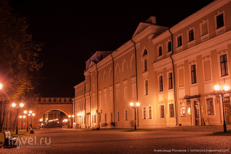 Ночной Великий Новгород / Фото из России