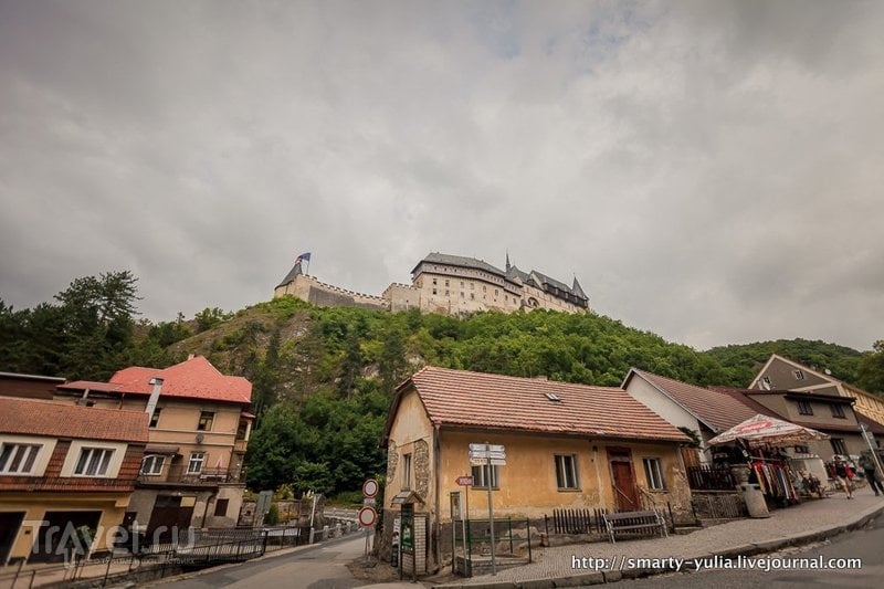 Карлштейн: замок и город / Чехия