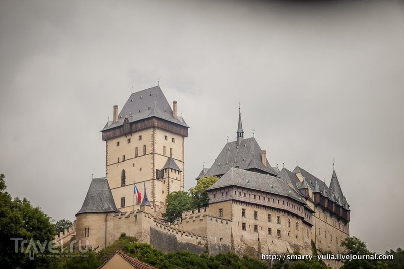 Карлштейн: замок и город / Чехия