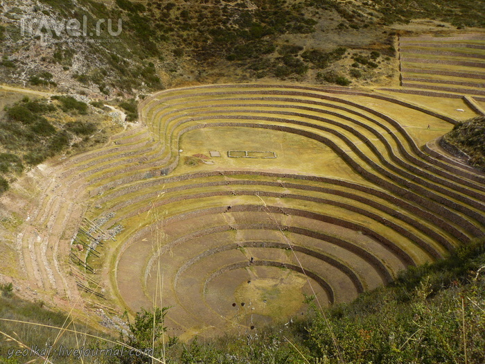 Перу. Морай - сельскохозяйственная лаборатория Инков / Перу