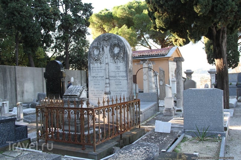 Протестантское кладбище Шато и еврейское кладбище в Ницце. Здесь похоронен Герцен / Франция