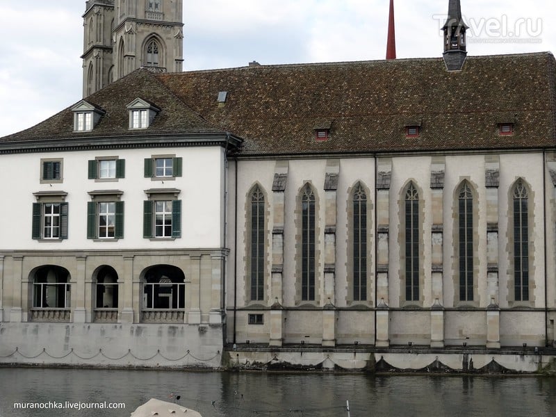 Цюрих: соборы, улицы, дома / Швейцария
