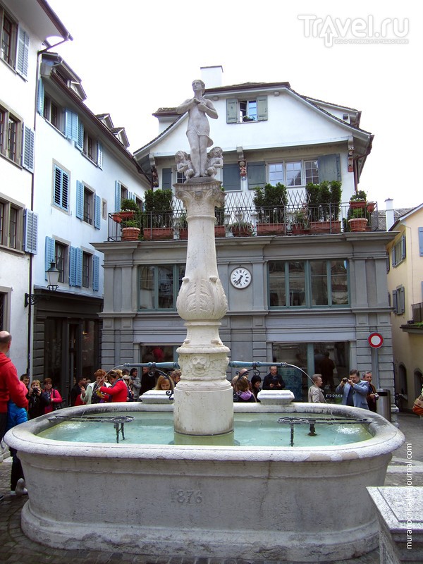 Цюрих: соборы, улицы, дома / Швейцария