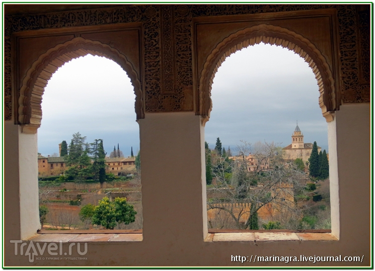 Альгамбра - "рубин в короне  Гранады" / Испания