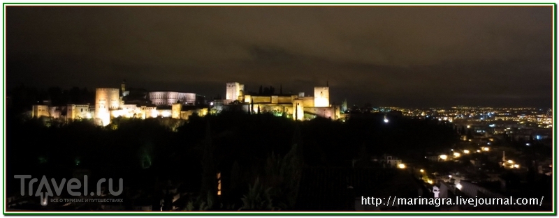 Альгамбра - "рубин в короне  Гранады" / Испания