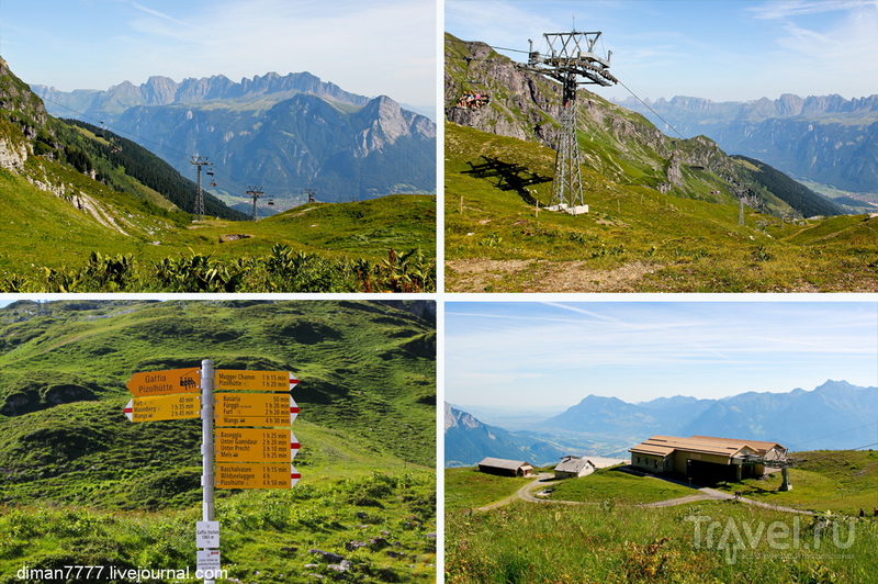 Прогулка по пяти озерам. Гора Pizol / Фото из Швейцарии