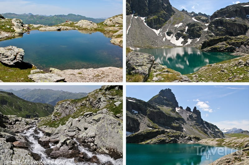 Прогулка по пяти озерам. Гора Pizol / Фото из Швейцарии