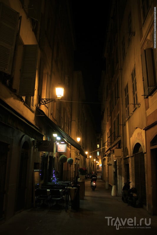 Закат и ночь в Ницце / Франция