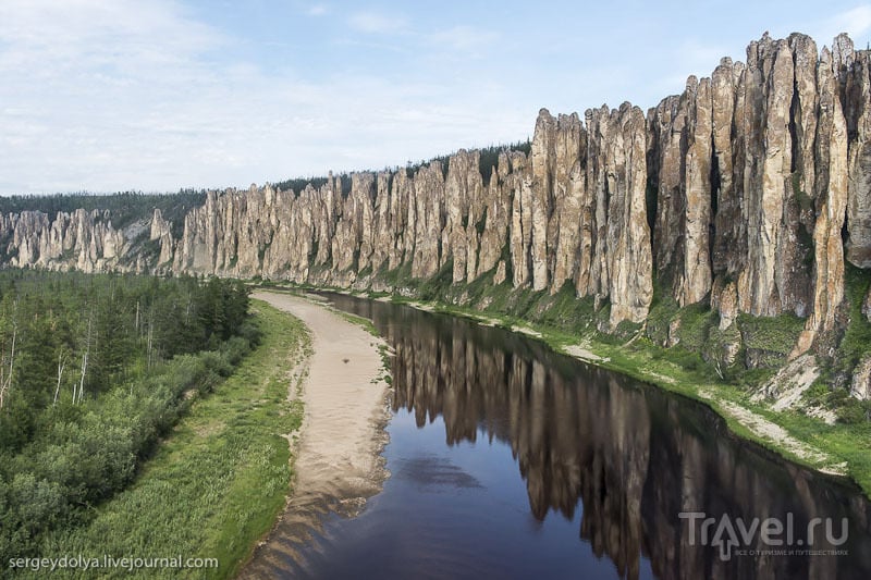 Ленские столбы: геологическая аномалия в Якутии / Россия