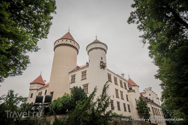 Чехия: замок Конопиште / Фото из Чехии