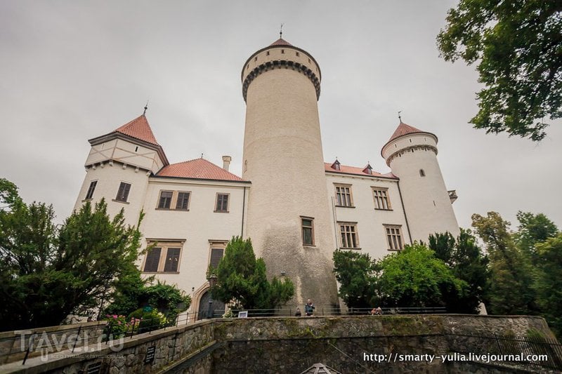 Чехия: замок Конопиште / Фото из Чехии