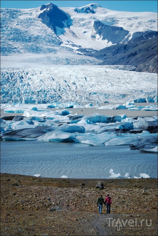 Исландия, ледниковая лагуна Jokulsarlon / Фото из Исландии