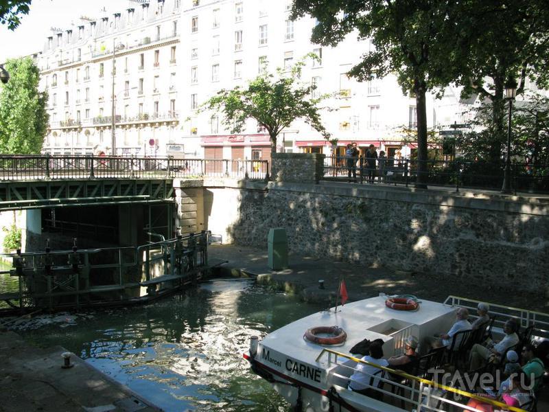 Каналы и шлюзы Сен-Мартен, Париж / Франция